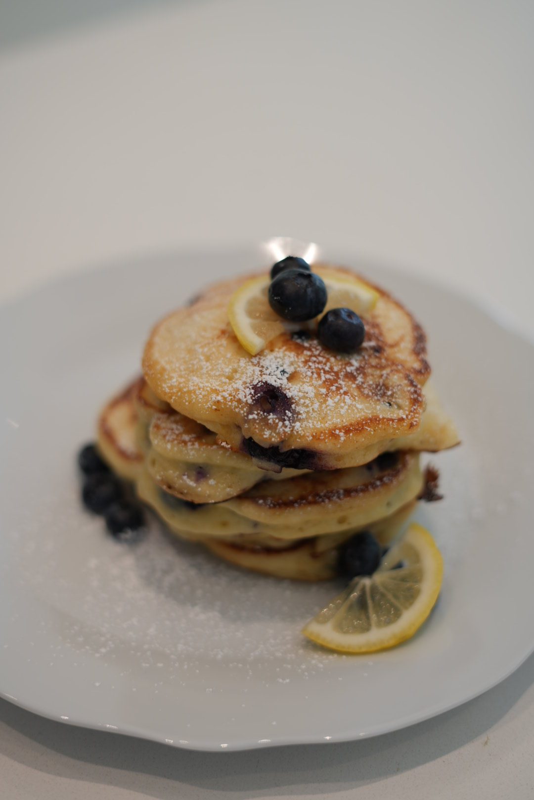 Lemon Blueberry Pancakes